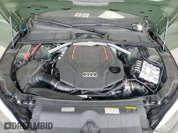 2023 Audi S5 Sportback Premium Plus z VIN WAUC4CF58PA066111, wystawiony jako Copart lot #48360585 z przebiegiem 19 184 mil mil oraz Nie do naprawy • Non repairable. Historia ofert i sprzedaży dostępna na DreamBid. Obrazek 11.