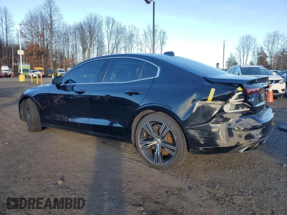 2019 Volvo S60 Inscription with VIN 7JRA22TL6KG014092, listed as a Copart auction lot 81351934 with 74,312 mi miles and Salvage Title. Bid and sale history available at carsss.com. Image 2.