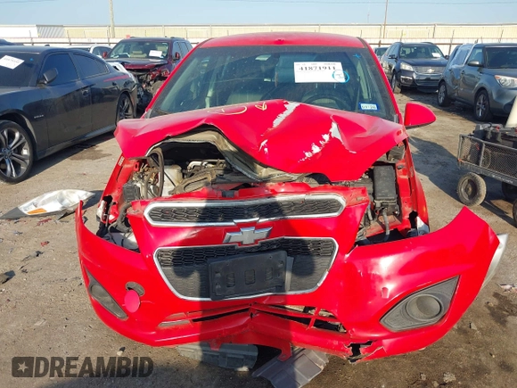 2014 Chevrolet Spark LT with VIN KL8CD6S93EC567611, listed as a IAAI auction lot 41871911 with 165,286 mi miles. Bid and sale history available at carsss.com. Image 12.