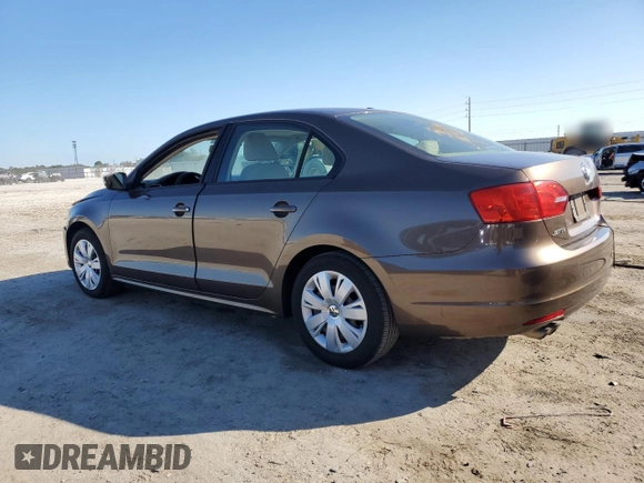 2012 Volkswagen Jetta Sedan SE w/Convenience & Sunroof with VIN 3VWDX7AJ4CM401191, listed as a Copart auction lot 43960555 with 89,253 mi miles and Salvage Title. Bid and sale history available at carsss.com. Image 2.