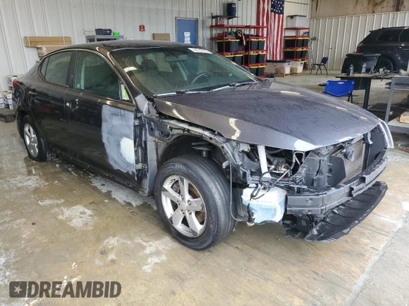 2015 Kia Optima LX with VIN 5XXGM4A76FG462530, listed as a Copart auction lot 48503955 with 258,904 mi miles and Salvage Title. Bid and sale history available at DreamBid. Image 4.