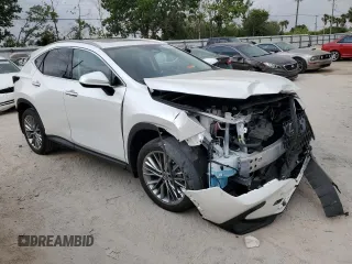 2022 Lexus NX with VIN JTJGKCEZ4N5004450, listed as a Copart auction lot 50530374 with 9,458 mi miles. Bid and sale history available at carsss.com. Image 4.