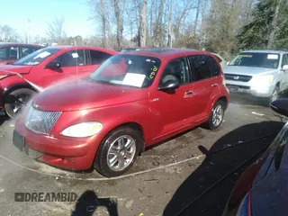 2003 Chrysler PT Cruiser Limited with VIN 3C8FY68B63T565645, listed as a IAAI auction lot 39932875 with 43,215 mi miles. Bid and sale history available at carsss.com. Image 2.