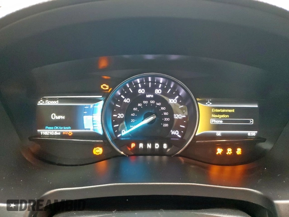 2018 Ford Explorer Sport z VIN 1FM5K8GT1JGB77644, wystawiony jako Copart lot #59732595 z przebiegiem 118 210 mil mil oraz Szkoda całkowita • Salvage title. Historia ofert i sprzedaży dostępna na DreamBid. Obrazek 9.