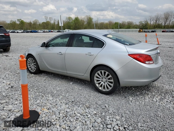 2011 Buick Regal CXL RL1 z VIN W04GN5EC0B1076924, wystawiony jako Copart lot #55494595 z przebiegiem 107 902 mil mil oraz Szkoda całkowita • Salvage title. Historia ofert i sprzedaży dostępna na DreamBid. Obrazek 2.