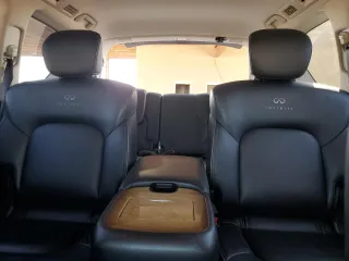2012 Infiniti QX56 7-passenger with VIN JN8AZ2NF8C9515139, listed as a Copart auction lot 77578344 with 81,886 mi miles and Salvage Title. Bid and sale history available at carsss.com. Image 10.