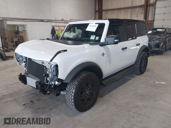 2025 Ford Bronco Outer Banks с VIN 1FMEE8BPXSLA68836, выставлен на аукционе IAAI как лот 42518156 с пробегом 287 миль миль и . История ставок и продаж доступна на DreamBid. Изображение 2.