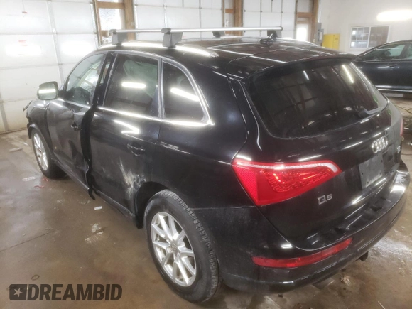 2010 Audi Q5 Premium with VIN WA1CKAFP1AA083459, listed as a Copart auction lot 81921344 with 130,582 mi miles and Salvage Title. Bid and sale history available at carsss.com. Image 2.
