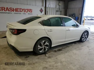 2021 Subaru Legacy with VIN 4S3BWAB61M3007445, listed as a Copart auction lot 86323394 with Not provided miles and Salvage title. Bid and sale history available at DreamBid. Image 3.
