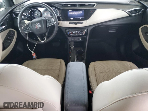 2020 Buick Encore GX Essence with VIN KL4MMFS28LB126309, listed as a Copart auction lot 55036685 with 51,537 mi miles and Salvage title. Bid and sale history available at DreamBid. Image 8.