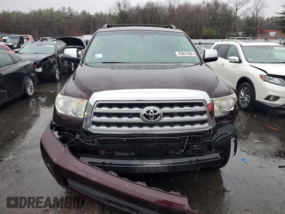 2012 Toyota Sequoia Platinum with VIN 5TDDY5G13CS071376, listed as a Copart auction lot 83657884 with 227,693 mi miles and Salvage Title. Bid and sale history available at carsss.com. Image 5.