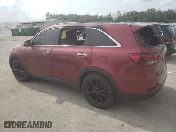 2020 Kia Sorento EX V6 with VIN 5XYPH4A56LG710818, listed as a Copart auction lot 78299194 with 0 mi miles and Non Repairable. Bid and sale history available at carsss.com. Image 2.