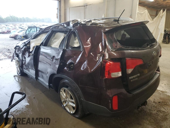 2014 Kia Sorento LX с VIN 5XYKT3A6XEG489481, выставлен на аукционе Copart как лот 56676645 с пробегом Не указан миль и Списание • Salvage title. История ставок и продаж доступна на DreamBid. Изображение 2.