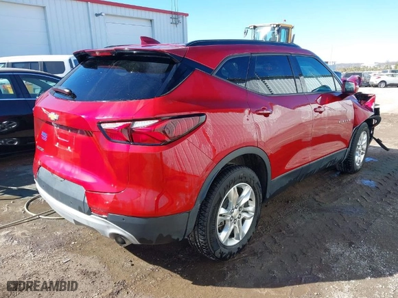 2019 Chevrolet Blazer with VIN 3GNKBBRA4KS586828, listed as a IAAI auction lot 41695381 with 85,032 mi miles. Bid and sale history available at carsss.com. Image 4.