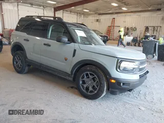 2024 Ford Bronco Sport Badlands z VIN 3FMCR9D91RRF75099, wystawiony jako IAAI lot #42045707 z przebiegiem 1 168 mil mil oraz . Historia ofert i sprzedaży dostępna na DreamBid. Obrazek 1.