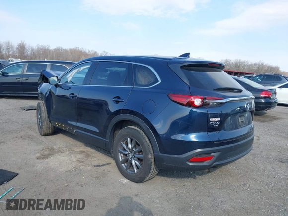 2021 Mazda CX-9 Touring with VIN JM3TCBCY9M0510474, listed as a IAAI auction lot 41722933 with 109,131 mi miles. Bid and sale history available at carsss.com. Image 3.