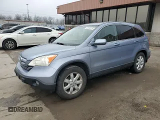 2007 Honda CR-V EX-L z VIN JHLRE48797C121347, wystawiony jako Copart lot #52568775 z przebiegiem 165 135 mil mil oraz Czysty tytuł • Clean title. Historia ofert i sprzedaży dostępna na DreamBid. Obrazek 1.