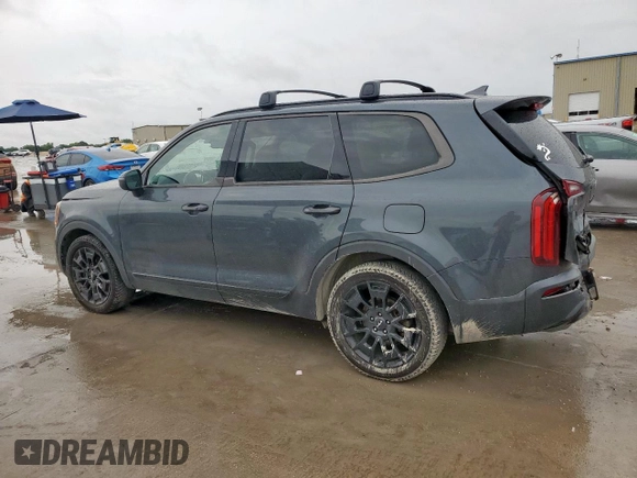 2022 Kia Telluride EX with VIN 5XYP3DHC4NG276226, listed as a Copart auction lot 60528015 with 55,306 mi miles and Salvage title. Bid and sale history available at DreamBid. Image 2.