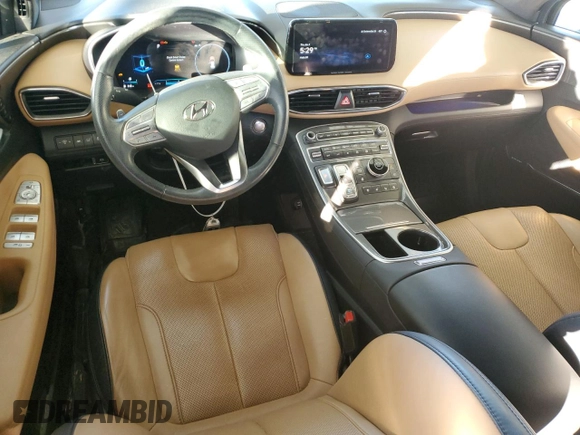 2023 Hyundai Santa Fe Calligraphy with VIN 5NMS54AL0PH557060, listed as a Copart auction lot 87169724 with 31,618 mi miles and Salvage Title. Bid and sale history available at carsss.com. Image 8.