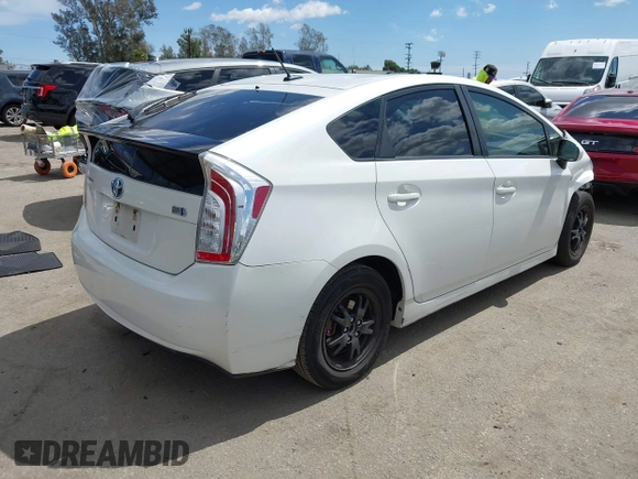 2014 Toyota Prius Four with VIN JTDKN3DU3E0378684, listed as a IAAI auction lot 41944116 with 198,514 mi miles. Bid and sale history available at carsss.com. Image 4.