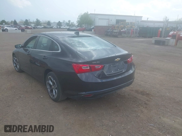 2023 Chevrolet Malibu LT with VIN 1G1ZD5ST7PF172042, listed as a IAAI auction lot 42156850 with 95,576 mi miles and . Bid and sale history available at DreamBid. Image 3.