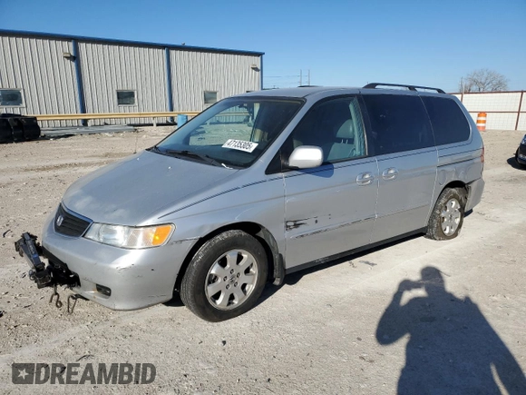 2003 Honda Odyssey EX-L with VIN 5FNRL18943B157513, listed as a Copart auction lot 47135305 with 199,079 mi miles and Salvage Title. Bid and sale history available at DreamBid. Image 1.