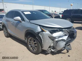 2016 Lexus NX 200t with VIN JTJYARBZ6G2035055, listed as a IAAI auction lot 41791657 with 162,532 mi miles. Bid and sale history available at carsss.com. Image 1.