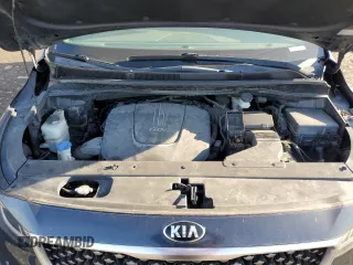 2015 Kia Sedona SX-L with VIN KNDME5C13F6037277, listed as a Copart auction lot 44452425 with 99,606 mi miles and Salvage Title. Bid and sale history available at DreamBid. Image 12.