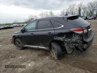 2014 Lexus RX 350 with VIN 2T2BK1BA1EC230752, listed as a Copart auction lot 53041835 with 224,396 mi miles and Salvage Title. Bid and sale history available at DreamBid. Image 2.