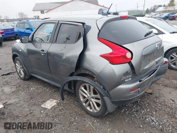 2011 Nissan Juke SL with VIN JN8AF5MV6BT007384, listed as a IAAI auction lot 42025909 with 202,840 mi miles. Bid and sale history available at carsss.com. Image 3.