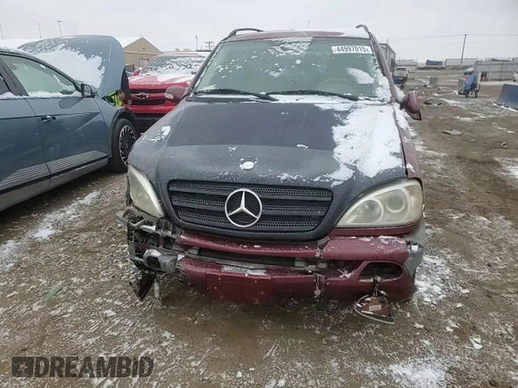 2003 Mercedes-Benz M 320 with VIN 4JGAB54E23A392023, listed as a Copart auction lot 44997015 with 139,835 mi miles and Salvage title. Bid and sale history available at DreamBid. Image 11.