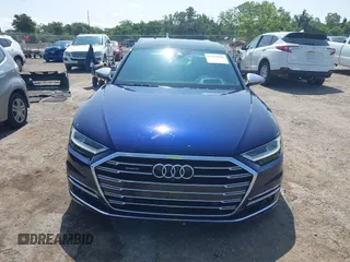 2019 Audi A8 with VIN WAU8DAF82KN017394, listed as a IAAI auction lot 42414936 with 22,482 mi miles and . Bid and sale history available at DreamBid. Image 12.