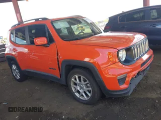 2019 Jeep Renegade Latitude with VIN ZACNJABB9KPK83144, listed as a IAAI auction lot 42409415 with 191,327 mi miles and . Bid and sale history available at DreamBid. Image 1.