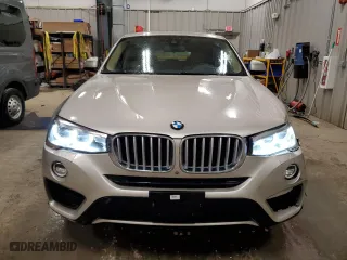 2017 BMW X4 xDrive28i with VIN 5UXXW3C52H0T77736, listed as a Copart auction lot 51043115 with 83,239 mi miles and Salvage Title. Bid and sale history available at carsss.com. Image 5.