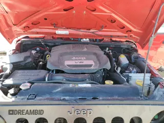 2016 Jeep Wrangler Unlimited Freedom z VIN 1C4BJWDG7GL168548, wystawiony jako Copart lot #49893385 z przebiegiem 107 672 mil mil oraz Szkoda całkowita • Salvage title. Historia ofert i sprzedaży dostępna na DreamBid. Obrazek 14.