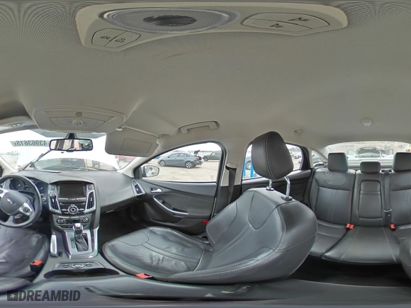 2012 Ford Focus Titanium with VIN 1FAHP3J21CL293447, listed as a Copart auction lot 43963615 with 151,448 mi miles and Salvage Title. Bid and sale history available at carsss.com. Image 13.