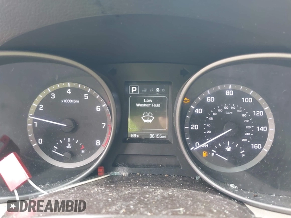 2017 Hyundai Santa Fe 2.4L z VIN 5XYZUDLB9HG421284, wystawiony jako IAAI lot #42441436 z przebiegiem 96 155 mil mil oraz . Historia ofert i sprzedaży dostępna na DreamBid. Obrazek 7.