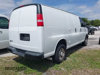 2018 Chevrolet Express Cargo with VIN 1GCWGAFP0J1342902, listed as a IAAI auction lot 42055292 with 98,297 mi miles and . Bid and sale history available at DreamBid. Image 4.