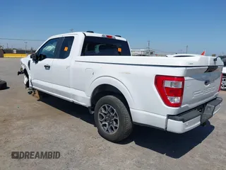2021 Ford F-150 XL z VIN 1FTEX1CP7MFA52910, wystawiony jako IAAI lot #42506488 z przebiegiem 99 607 mil mil oraz . Historia ofert i sprzedaży dostępna na DreamBid. Obrazek 3.