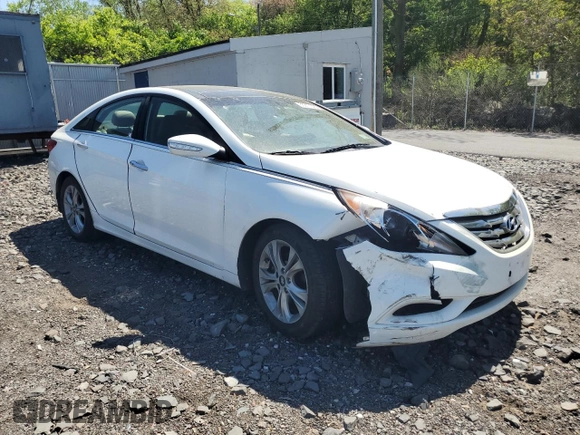 2012 Hyundai Sonata Limited with VIN 5NPEC4AC0CH434116, listed as a Copart auction lot 55217325 with 128,011 mi miles and Salvage Title. Bid and sale history available at DreamBid. Image 4.