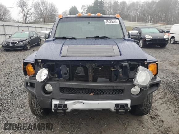 2009 Hummer H3 SUV Luxury with VIN 5GTEN13E198105450, listed as a Copart auction lot 86969564 with 97,440 mi miles and Salvage Title. Bid and sale history available at carsss.com. Image 5.