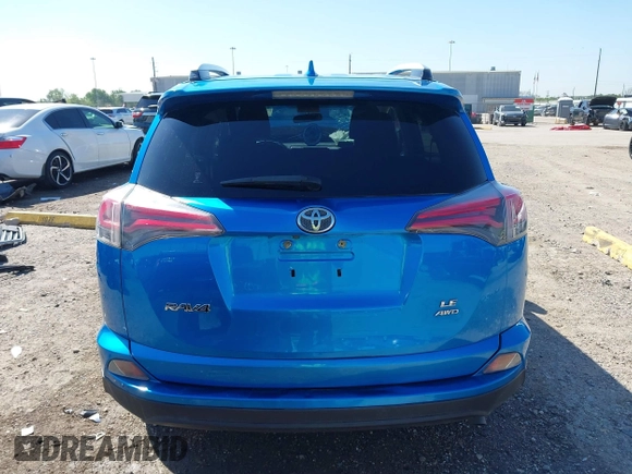 2016 Toyota RAV4 LE with VIN JTMBFREV8GD197535, listed as a IAAI auction lot 41866506 with 81,416 mi miles. Bid and sale history available at carsss.com. Image 17.