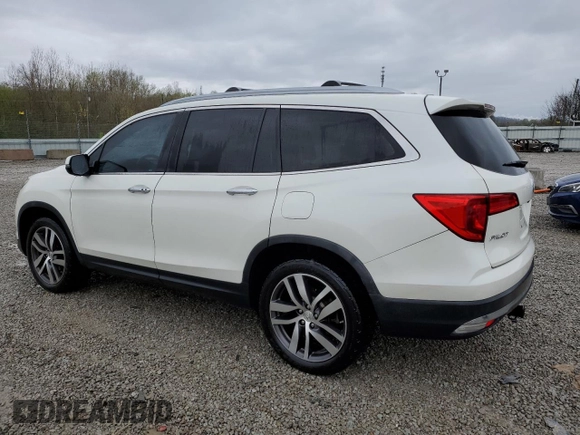 2017 Honda Pilot Elite with VIN 5FNYF6H04HB056917, listed as a Copart auction lot 51770735 with 88,762 mi miles and Salvage Title. Bid and sale history available at DreamBid. Image 2.