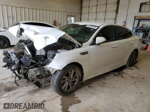 2020 Kia Optima LX with VIN 5XXGT4L33LG386418, listed as a Copart auction lot 56094675 with 96,930 mi miles and Salvage title. Bid and sale history available at DreamBid. Image 1.