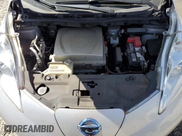 2016 Nissan LEAF S with VIN 1N4BZ0CP8GC306384, listed as a Copart auction lot 52781865 with 53,870 mi miles and Salvage Title. Bid and sale history available at carsss.com. Image 11.