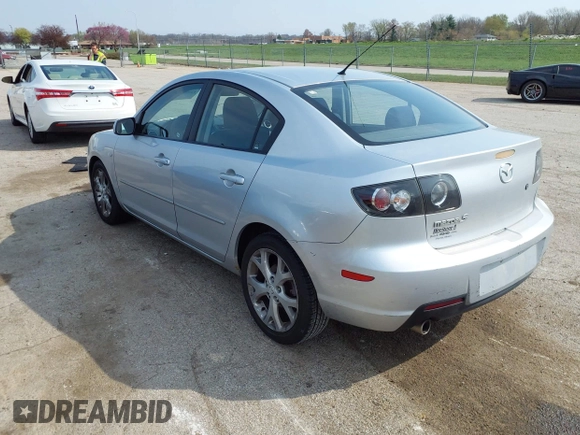 2008 Mazda 3 i Touring with VIN JM1BK32F281157296, listed as a IAAI auction lot 42002472 with 83,337 mi miles and . Bid and sale history available at DreamBid. Image 3.