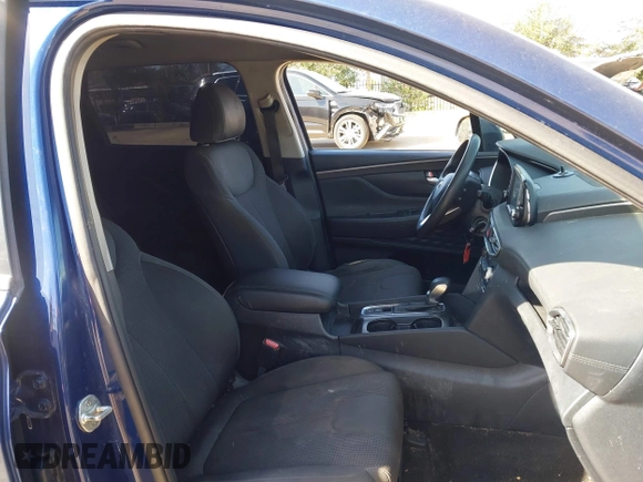2020 Hyundai Santa Fe SE with VIN 5NMS23AD0LH141404, listed as a IAAI auction lot 41870350 with 144,109 mi miles. Bid and sale history available at carsss.com. Image 5.