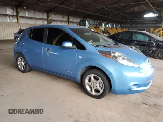 2011 Nissan LEAF SL with VIN JN1AZ0CPXBT001891, listed as a Copart auction lot 87545915 with 100,430 mi miles and Clean Title. Bid and sale history available at carsss.com. Image 4.