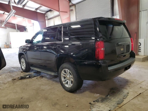 2016 Chevrolet Tahoe Commercial with VIN 1GNSKFEC6GR380838, listed as a Copart auction lot 51470925 with 118,057 mi miles and Clean Title. Bid and sale history available at carsss.com. Image 2.