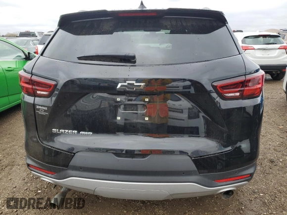 2024 Chevrolet Blazer LT z VIN 3GNKBJR4XRS198047, wystawiony jako Copart lot #78895594 z przebiegiem 11 041 mil mil oraz Szkoda całkowita • Salvage title. Historia ofert i sprzedaży dostępna na DreamBid. Obrazek 6.